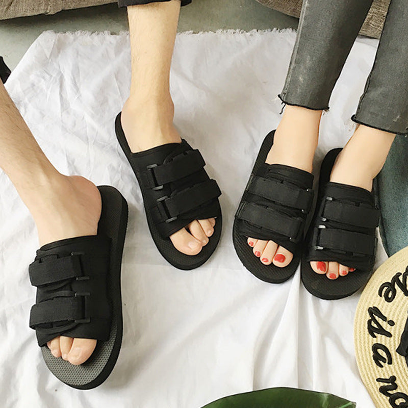Korean Style Summer Beach Shoes | Lightweight Couple Sandals