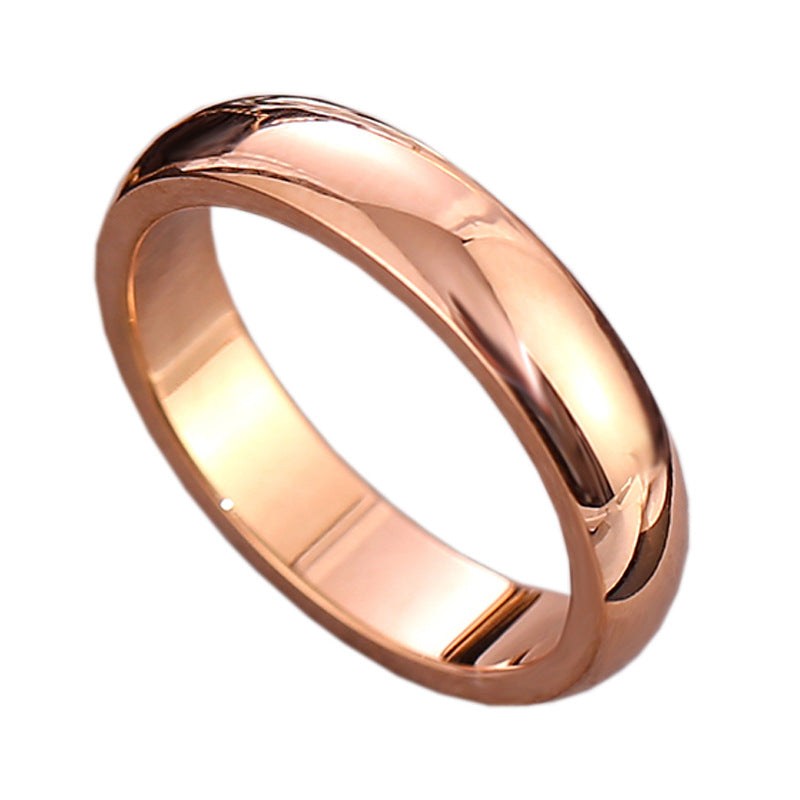 Stylish Titanium Steel Wide Ring for Men & Women