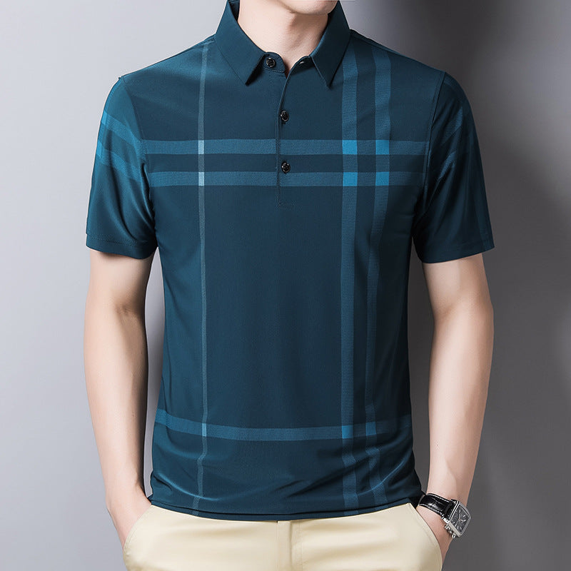 Men's 2023 Summer Casual Lapel Polo T-Shirt