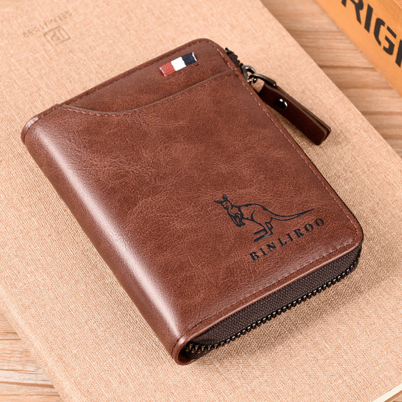 Binli Kangaroo Anti-Theft Coin & Card Wallet