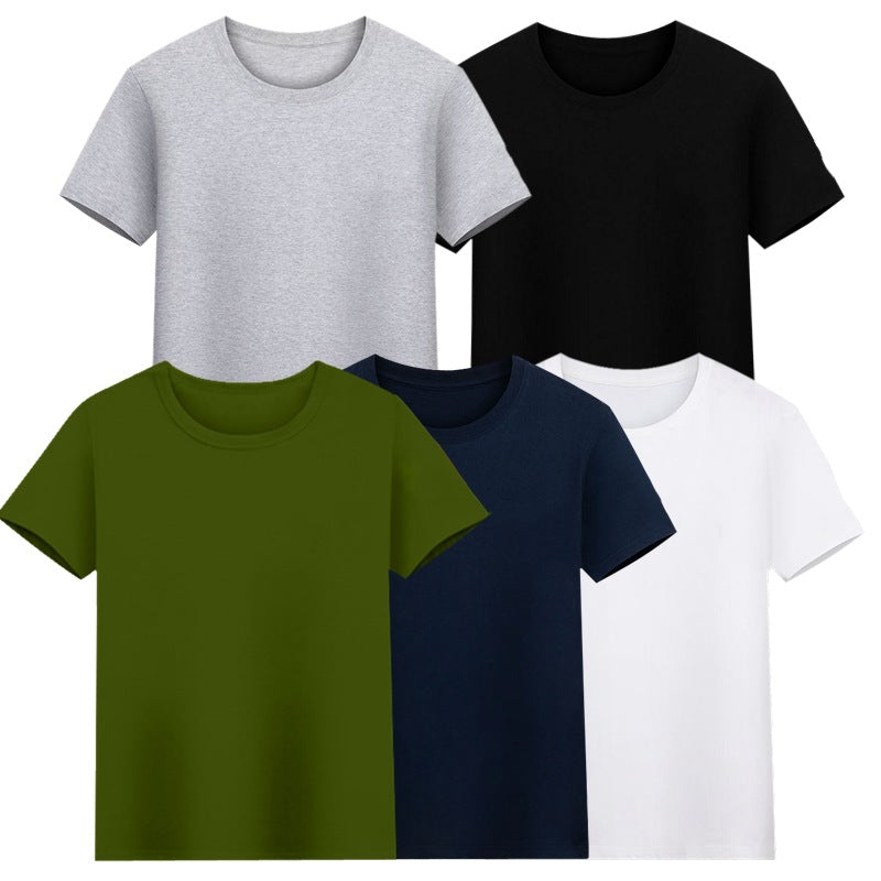 Men's Slim Fit Round Neck Half Sleeve T-Shirt – Trendy & Comfortable