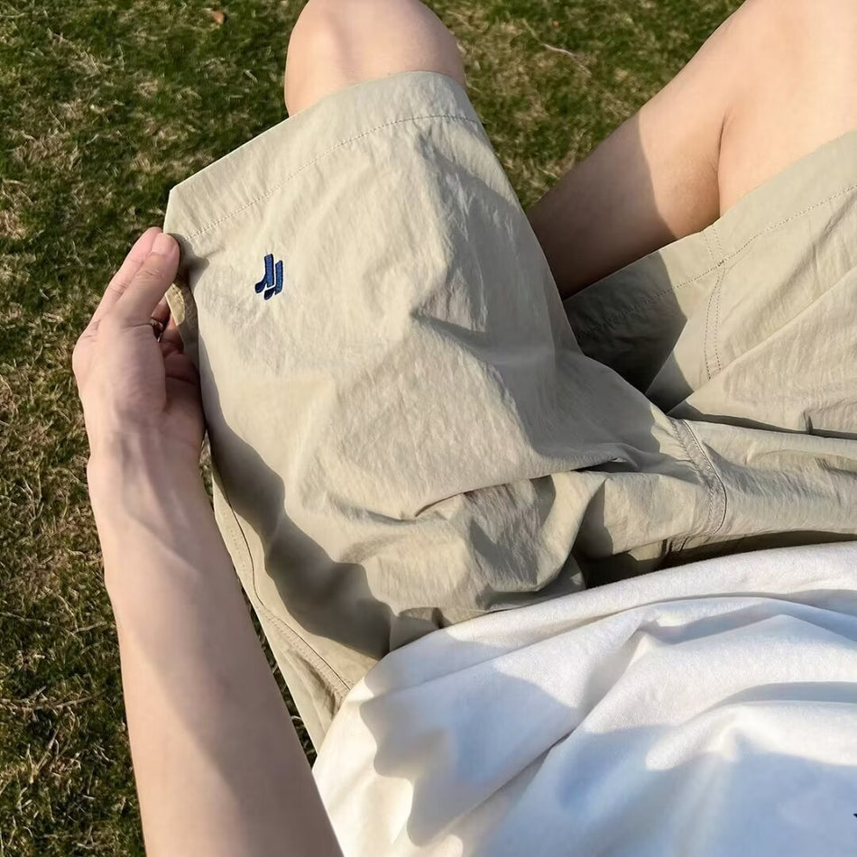 Boys’ Grey Quick-Dry Summer Sports Shorts 2025