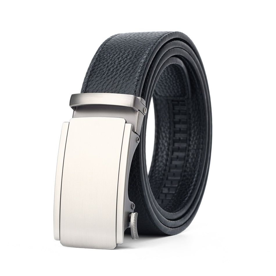 First Layer Cowhide Men’s Automatic Leather Belt