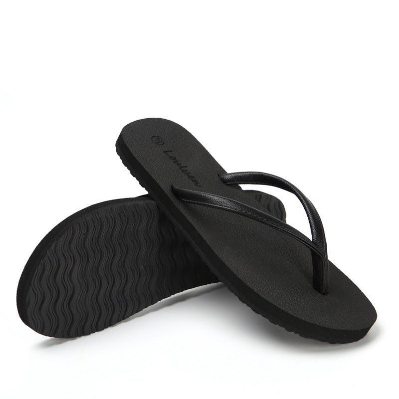 Korean Style Couple Flip Flops Beach Sandals