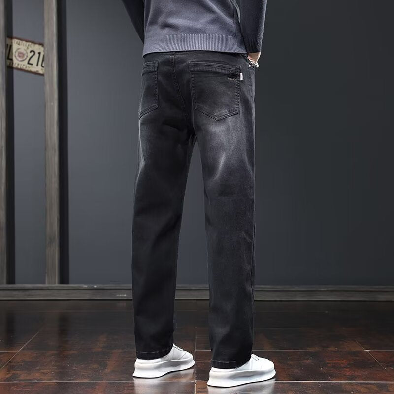 Light Luxury Men’s Jeans – Stretch Straight Fit