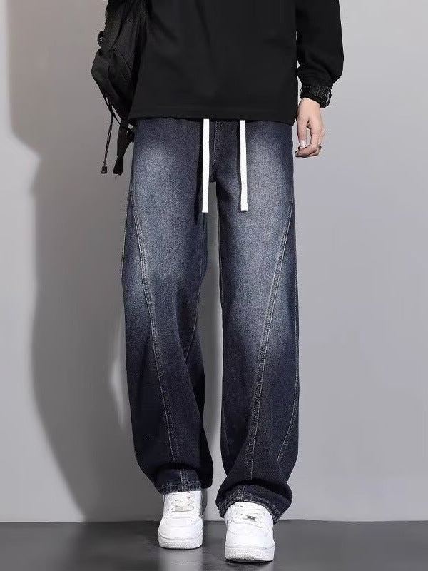 American Retro Wide-Leg Jeans – Loose Casual Fit