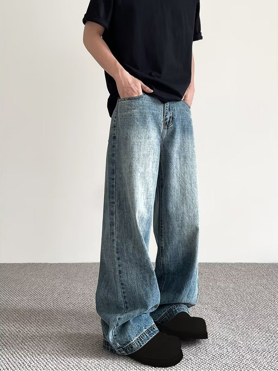 Distressed Cleanfit Jeans – Slim Straight Style