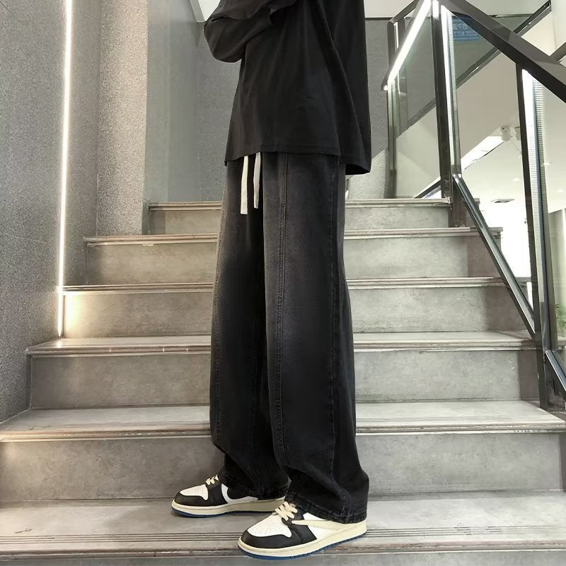 Loose Wide-Leg Jeans – Trendy Casual Style