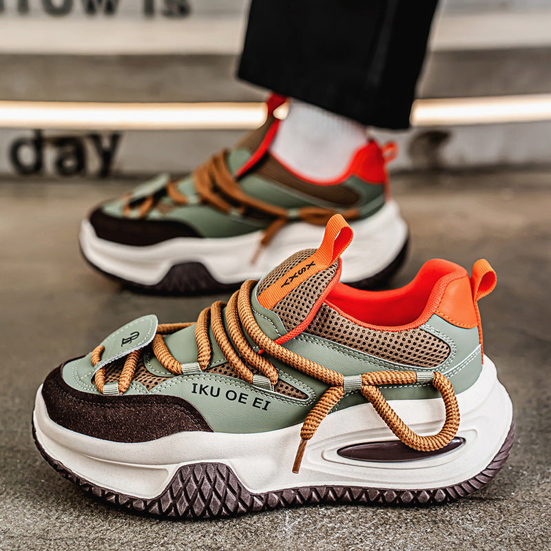 Men’s Vintage Chunky Sneakers Height Increasing