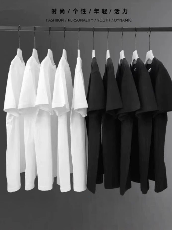 Unisex Cotton T-Shirt – 180g Solid Color Basic