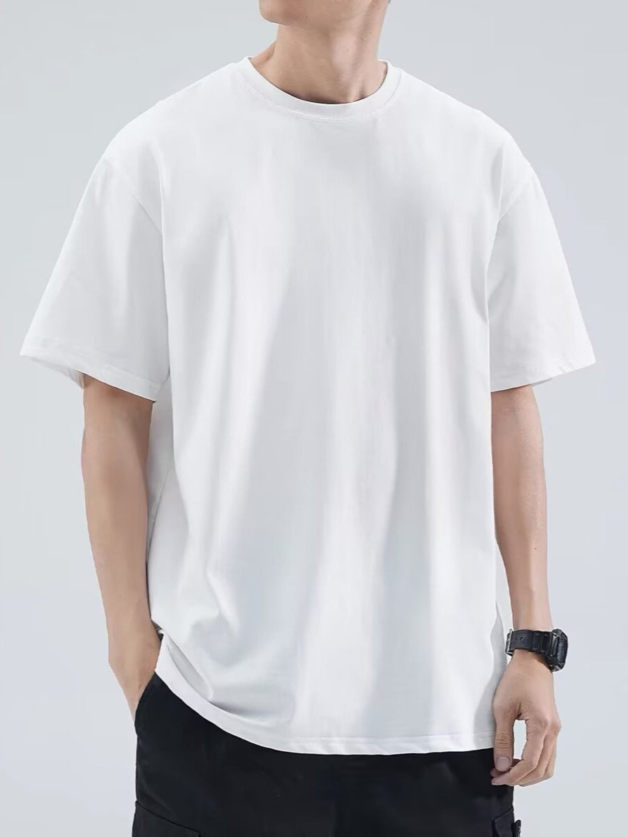 Unisex Solid Color T-Shirt – Custom Basic Summer