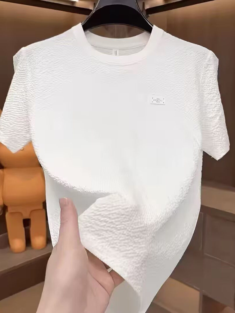 Ice Silk Quick-Dry Lightweight Luxury T-Shirt