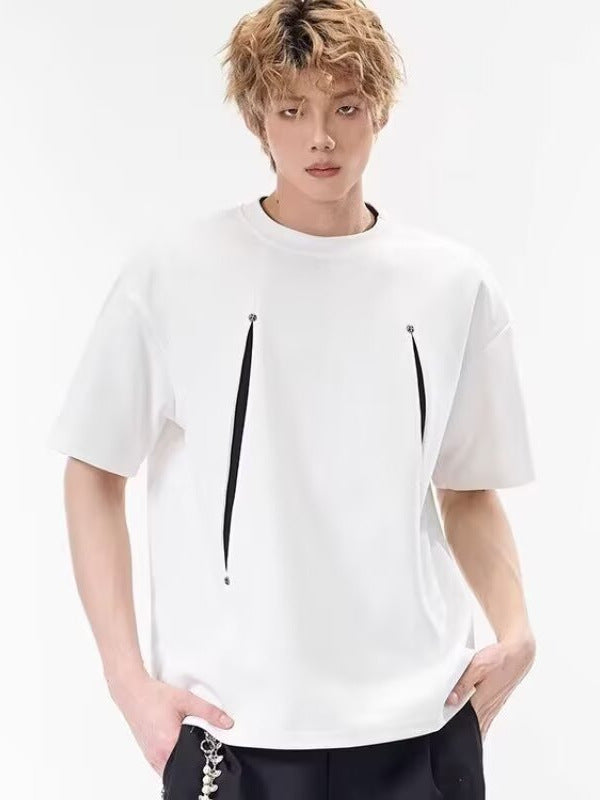 Deconstructed Stitch Cleanfit Summer T-Shirt