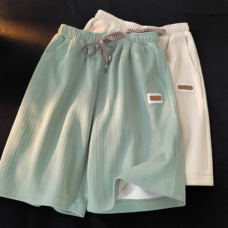 Men’s Breathable Elastic Sports Shorts
