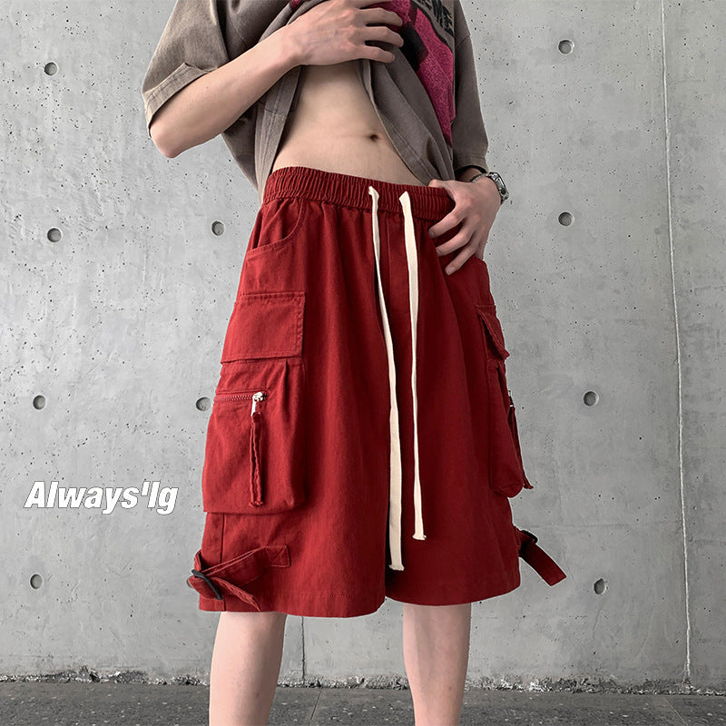 Men’s Multi-Pocket Street Cargo Shorts