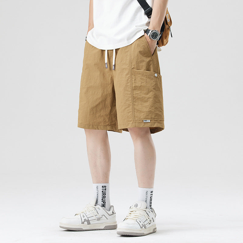 Men’s Breathable Drawstring Summer Casual Shorts
