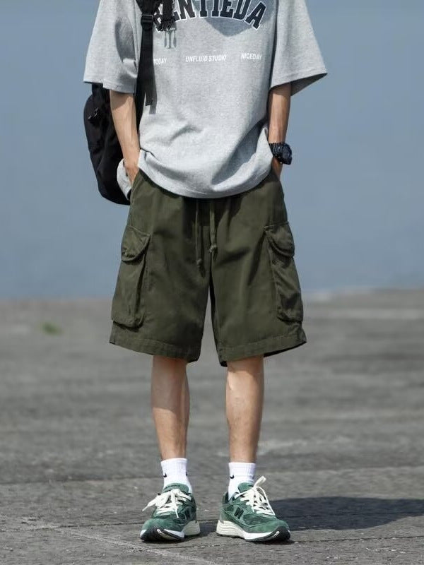 Men’s Japanese Cityboy Functional Cargo Shorts