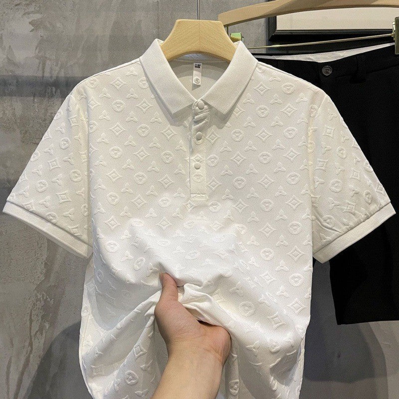 Men’s Light Luxury Breathable Polo Shirt