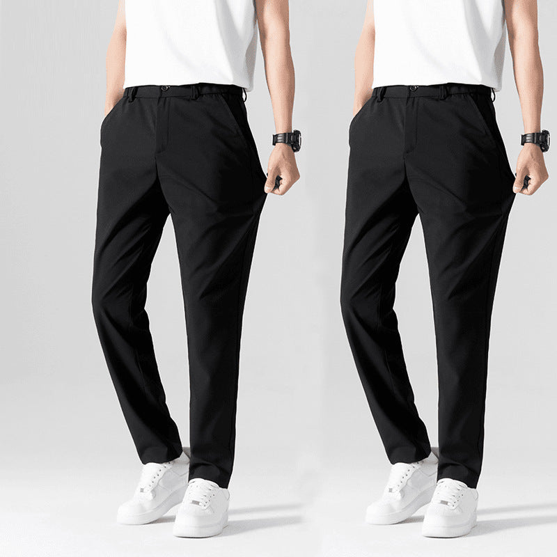 Men’s Ice Silk Quick-Dry Casual Pants