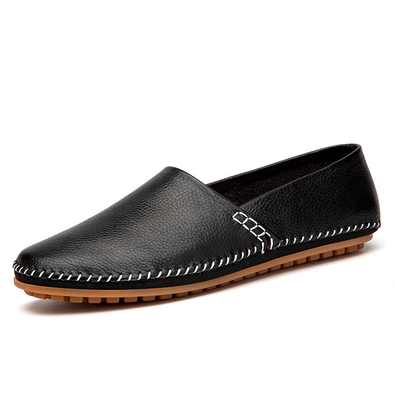 The Euro-Trend  – Large Size Men’s European & American Fashion "Lazy" Driving Shoes