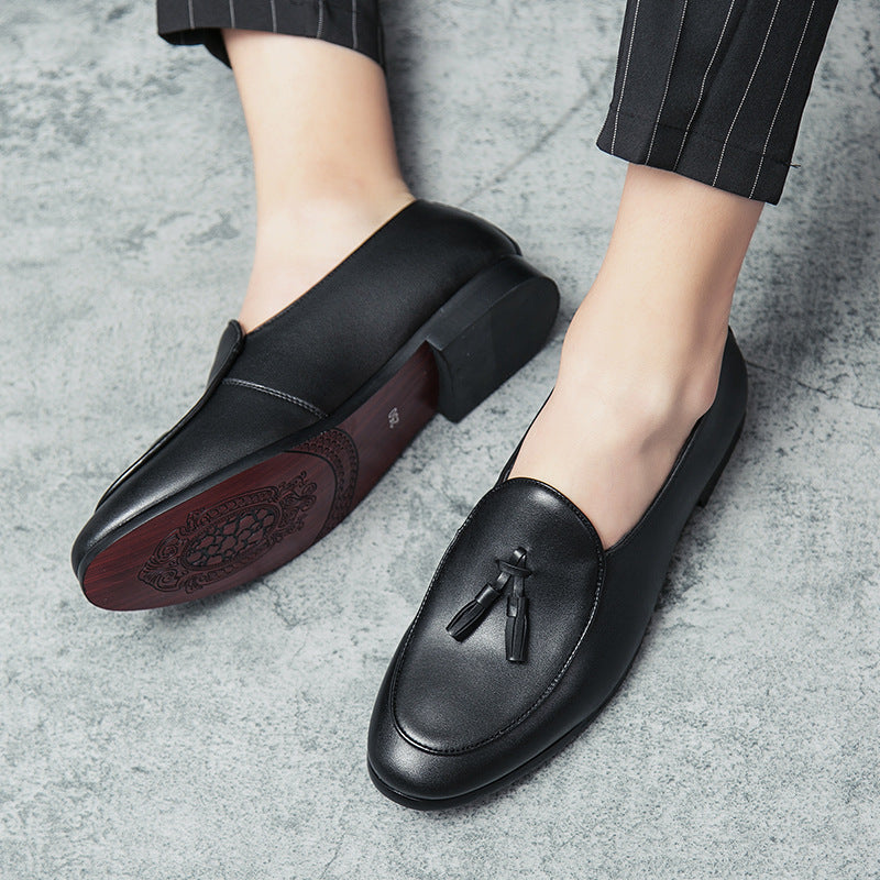 The Royal-Gala – Men’s British-Style Patent Leather Tassel Loafers