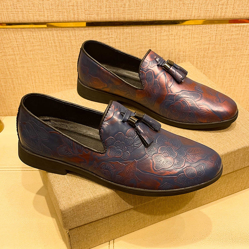 The Dynasty-Glow – Men’s "Chinese Style" Retro Nightclub Loafers