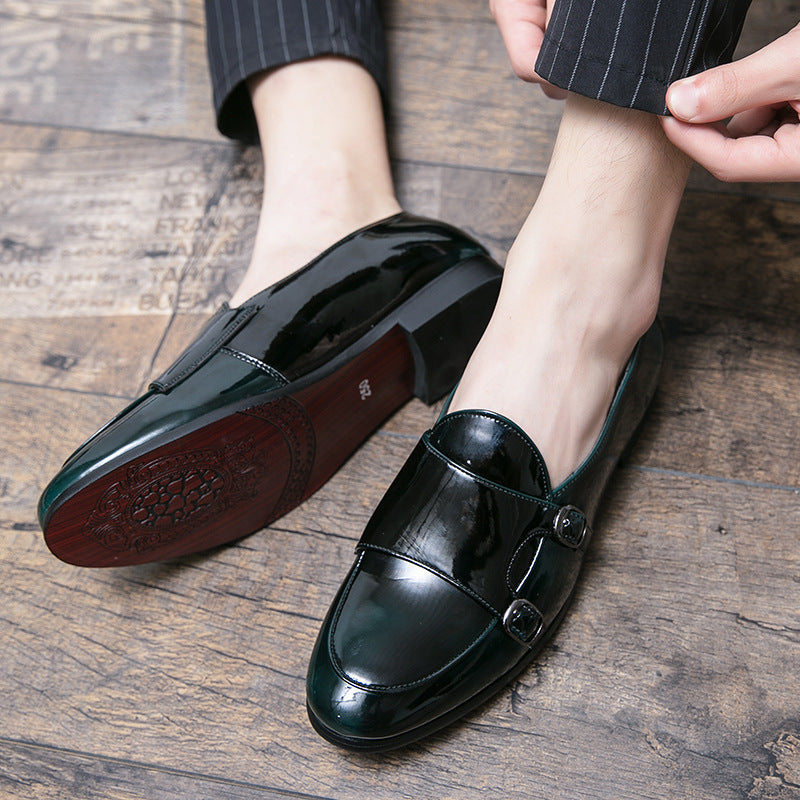 The K-Glow – Glossy Patent Leather "Stylist" Loafers | Korean Banquet & Nightlife Series