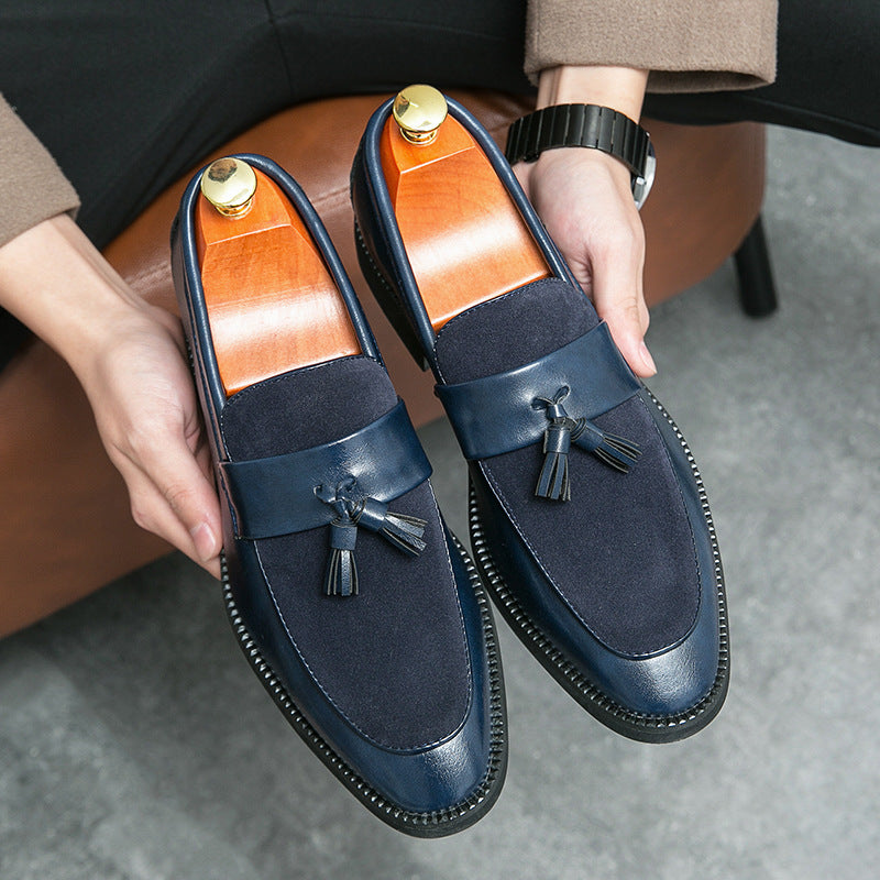 The Metro-Lefu – British Fashion "Air-Flow" Bean Shoes | Spring/Autumn Youth Business-Casual Series