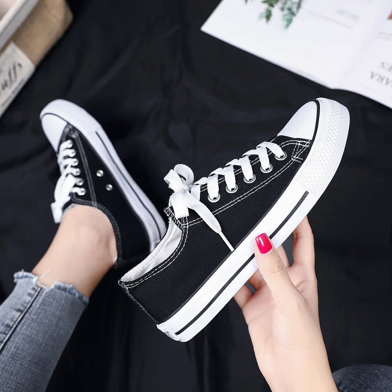 Korean Style Canvas Shoes Breathable Casual Sneakers