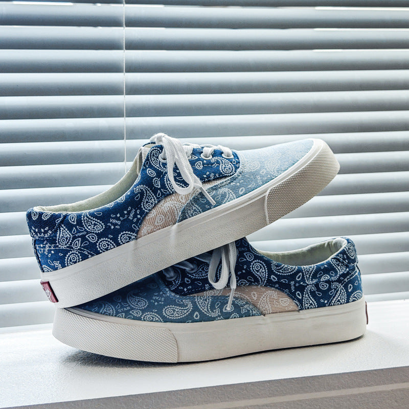 Men’s Canvas Sneakers Breathable Casual Couple Shoes 2026