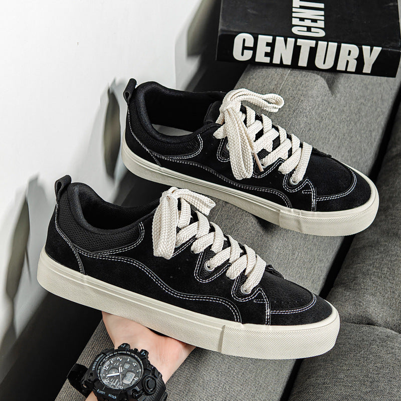 Men’s Low Top Breathable Sneakers Casual Couple Shoes 2025