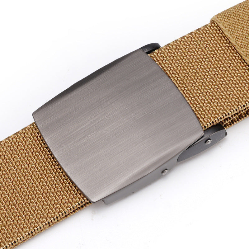 Men’s Nylon Automatic Buckle Outdoor Belt