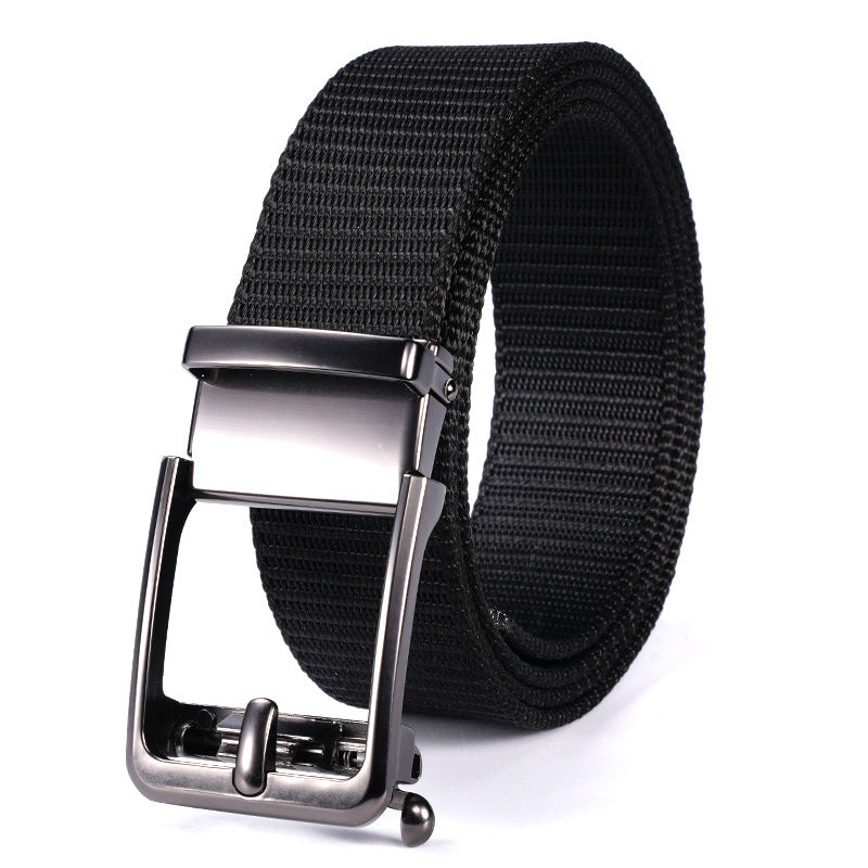 Men’s Tactical Leather Automatic Buckle Belt