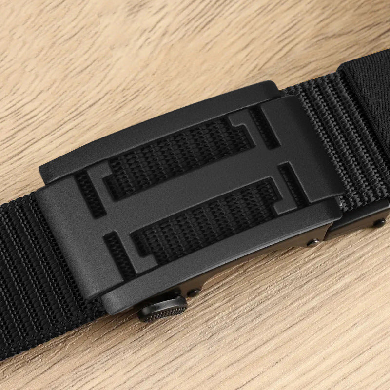 Men’s Nylon Tactical Automatic Buckle Belt