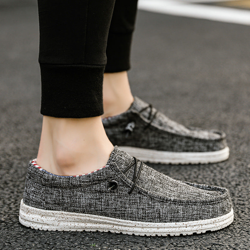 Men’s Korean Style Slip-On Casual Lazy Shoes Big Size