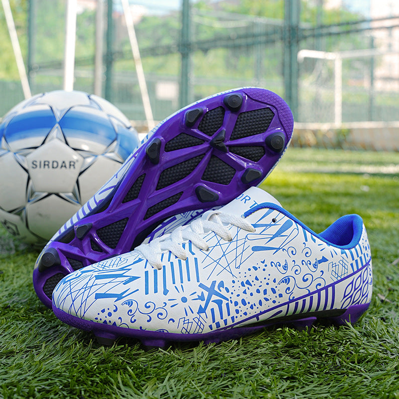 Premium Youth Football Shoes with Spikes for Training & Play