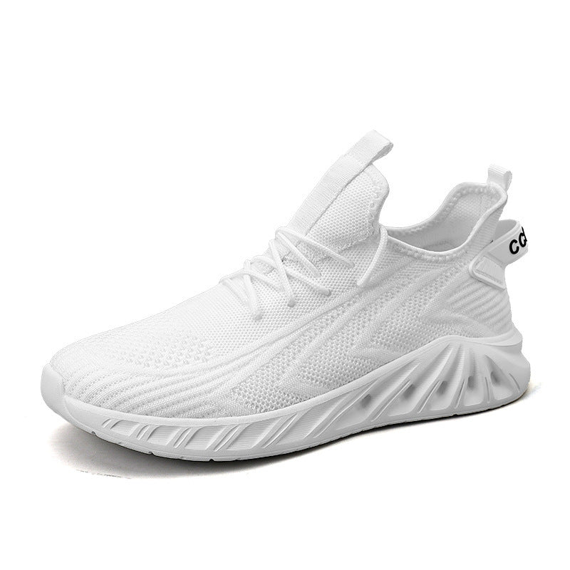 Men’s Flyknit Low-Top Sneakers – Breathable Summer Shoes