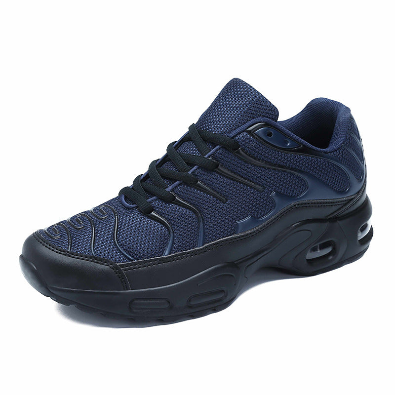 Men’s Korean Style Mesh Sneakers – Air Cushion Casual Shoes