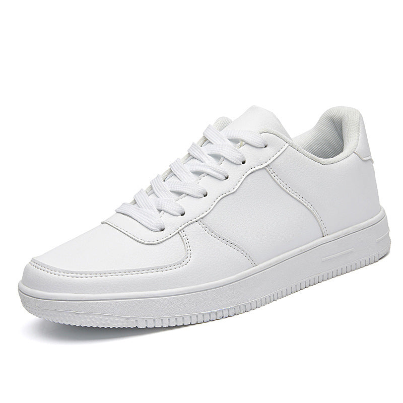 Men’s White Board Shoes – Casual Sneakers, Extended Sizes