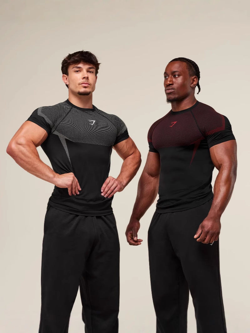 Men's Signature Shark Fit Breathable Performance Running Shirt