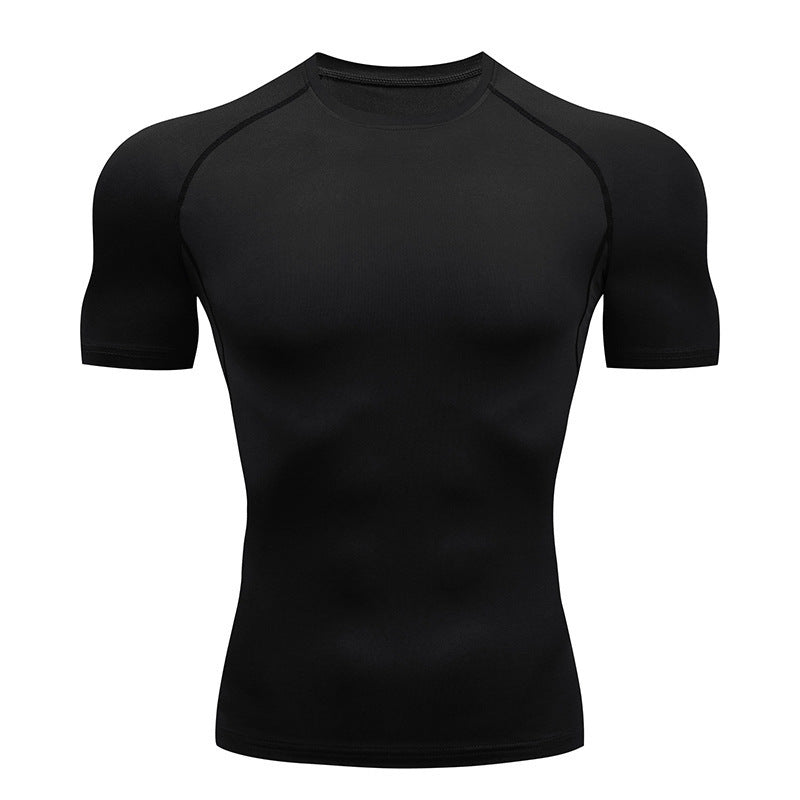 Men’s Compression Training T-Shirt Quick-Dry Athletic Fit