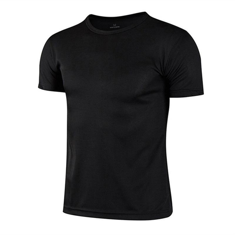 Men's Summer Loose-Fit Quick-Dry Fitness and Running T-Shirt