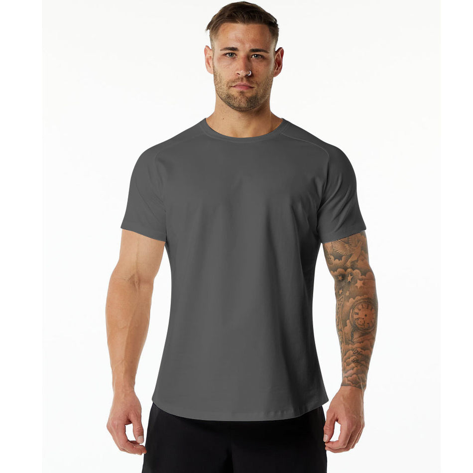 Men's Durable American Fit Loose Sports Performance T-Shirt