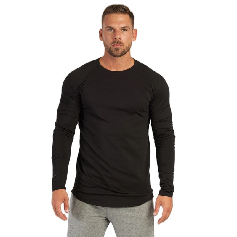 Men's Precision Muscle Fit Quick-Dry Crewneck Training Shirt