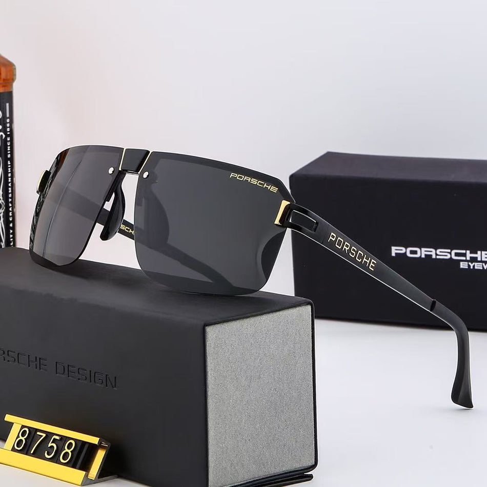 Men’s Polarized Driving Sunglasses – Frameless UV400 TAC Lens