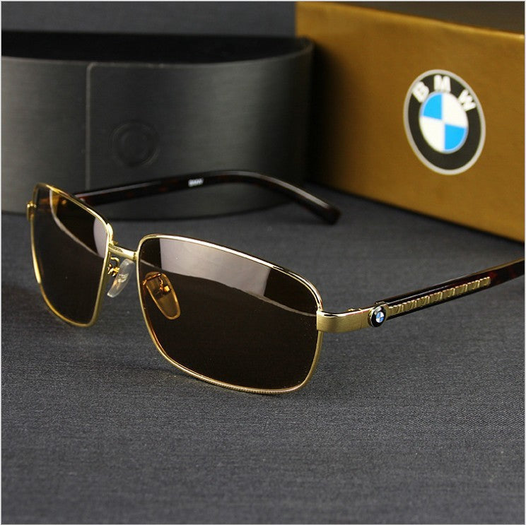 Men’s Polarized Retro Driving Sunglasses – Large Frame UV Protection