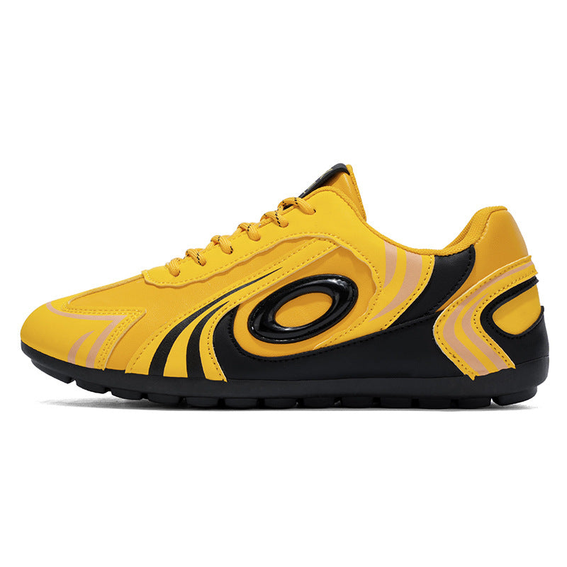 Men’s Leather Low-Top Casual Trendy Sneakers Large Size