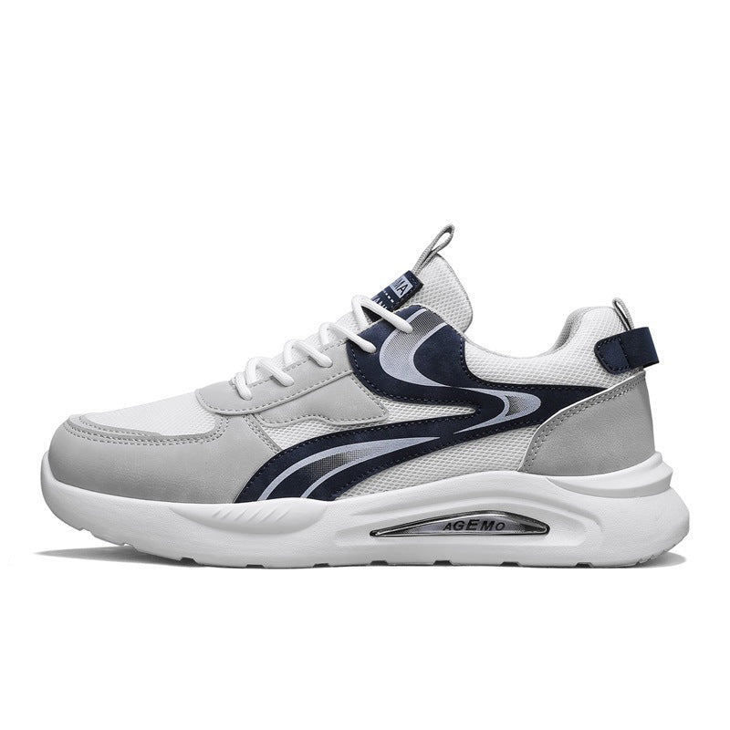 Men’s Mesh Breathable Thick-Soled Running Casual Sneakers