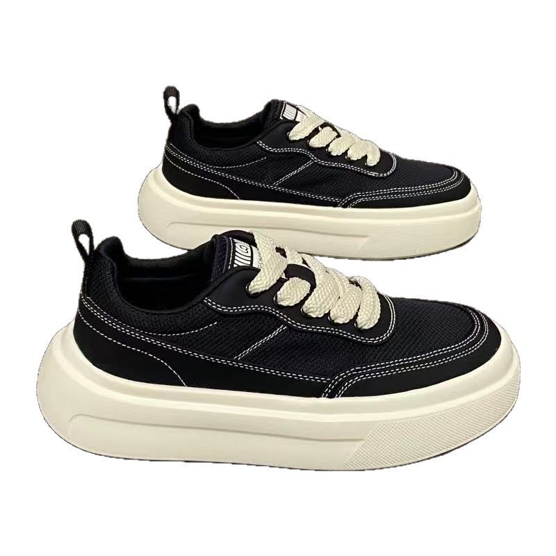 Men’s Mesh Breathable Low-Top Retro Casual Sneakers