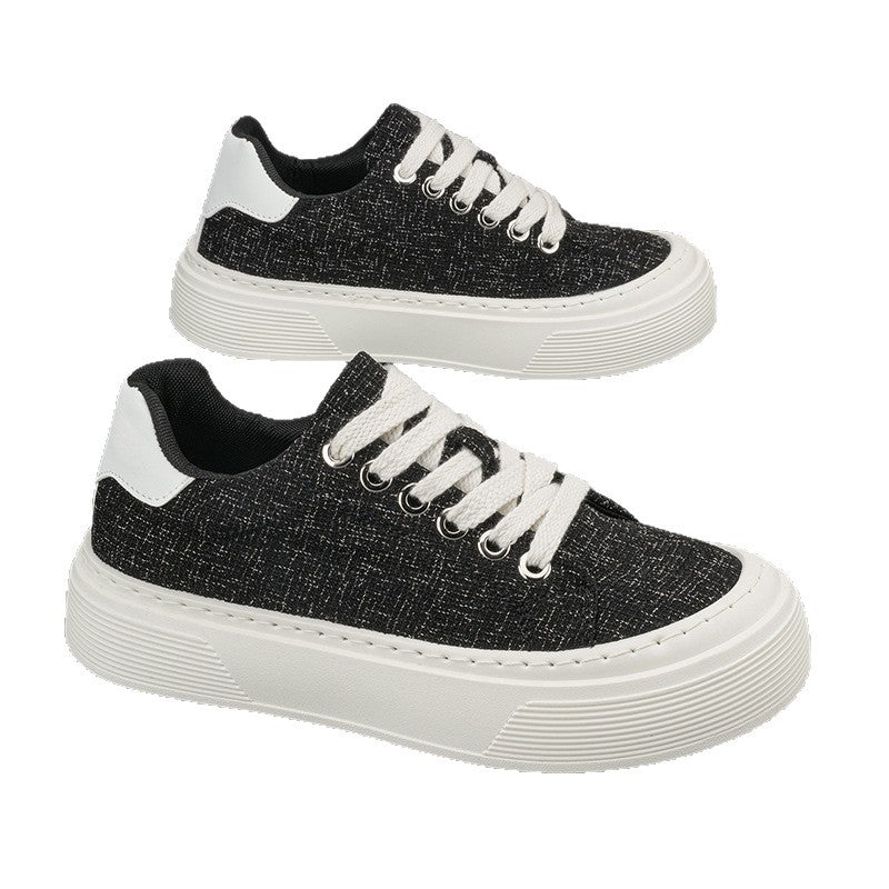 Men’s Low-Top Cloth Breathable Casual Board Sneakers